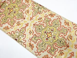 アンティーク　華紋織り出し袋帯（材料）